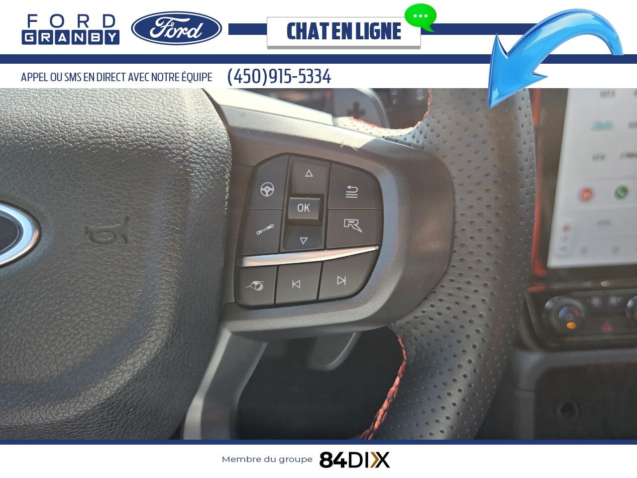 Ford RANGER 2024 Noir Granby - photo #18