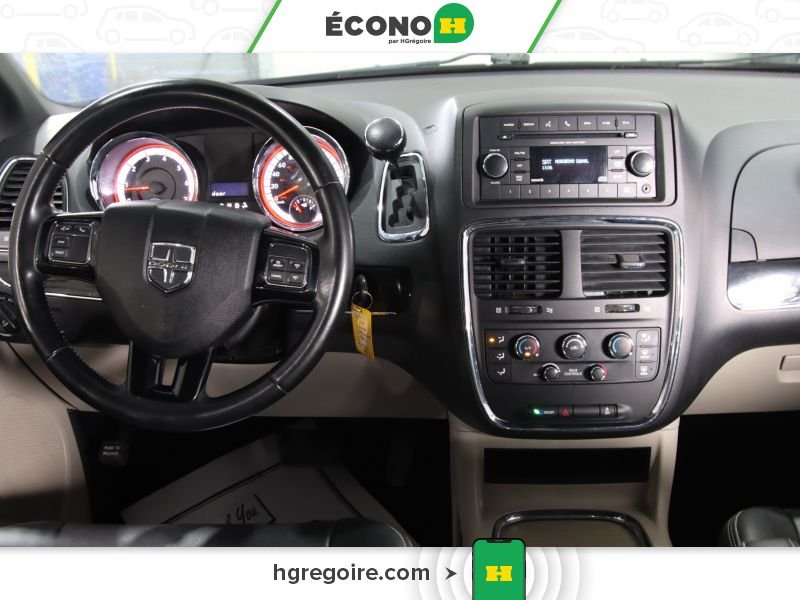 Dodge GR Caravan 821959 | SXT PREMIUM PLUS A/C CUIR ELECT MAGS 2018 Bleu Laval - photo #20