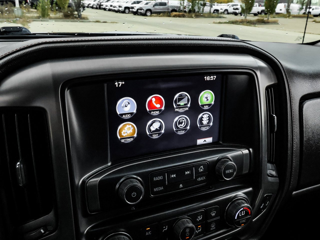 2016 GMC Sierra 1500 4WD Crew Cab 143.5 SLT Black Sherwood Park - photo #25