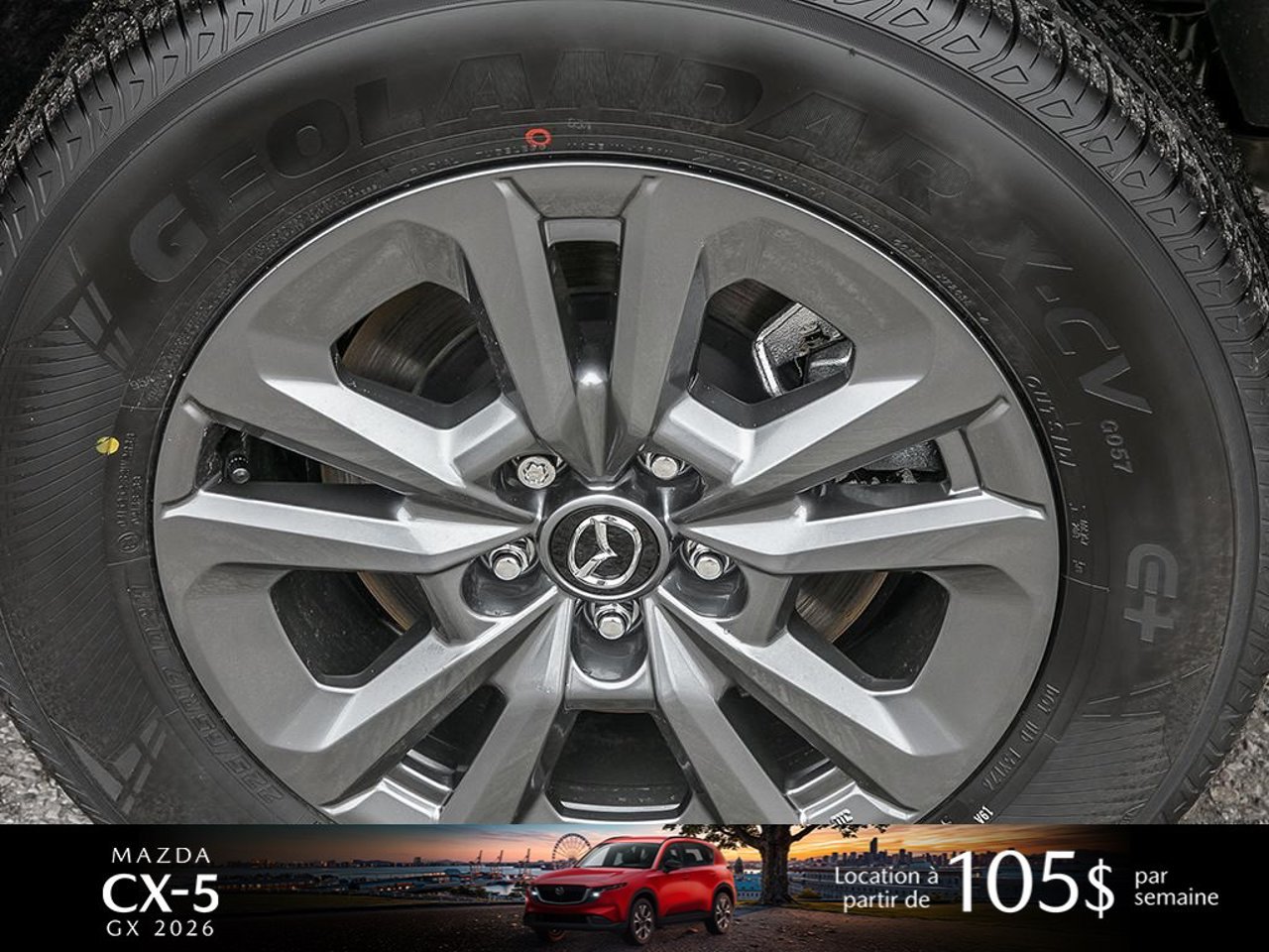 Mazda CX-5 JM3KMAHA4T0161835 2026 Gris mécanique métallisé Mirabel - photo #7