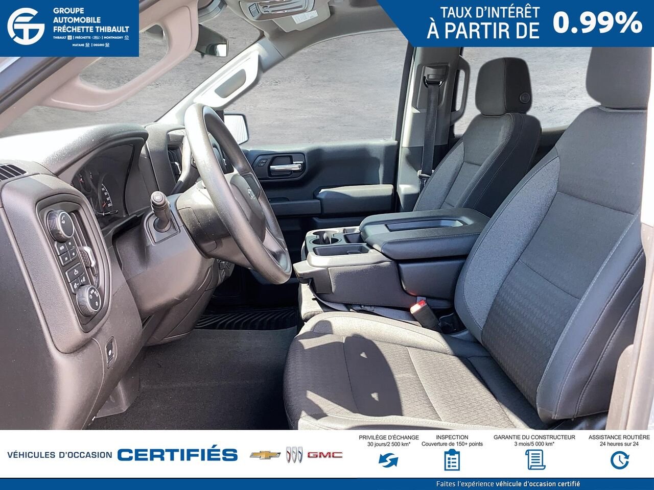 2025 CHEVROLET SILVERADO Custom Trail Boss cabine multiplace 4RM 157 po Grey Montmagny - photo #7