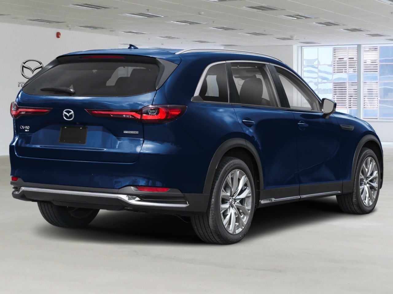 MAZDA CX-90 hybride léger NIV JM3KKDHD9T1396288 2026 Bleu cristal foncé mica Chicoutimi - photo #1