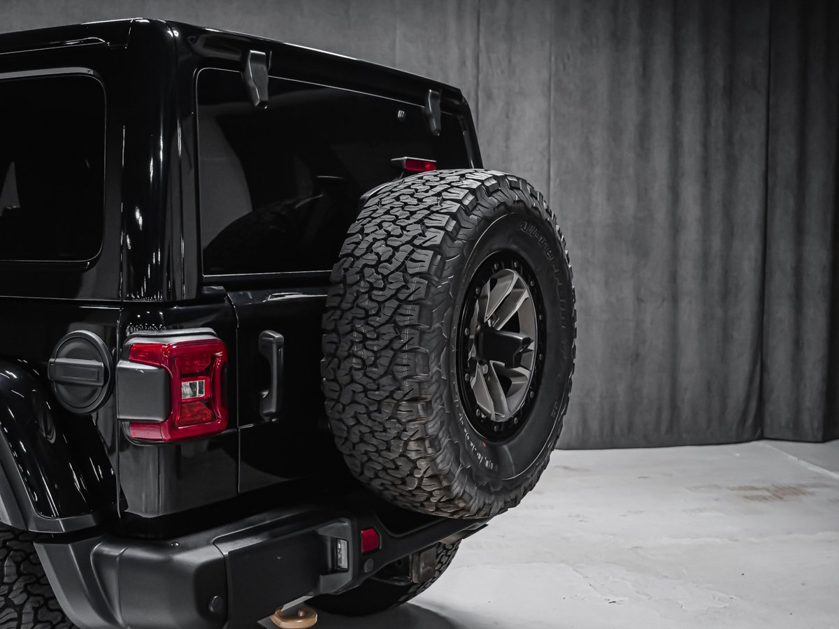 2024 Jeep Wrangler RUBICON 392 TREUIL WARN Black Montreal - photo #7
