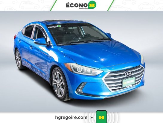 Hyundai Elantra GLS TOIT GR ÉLEC A/C BLUETOOTH CAMÉRA MAGS 2017 Bleu