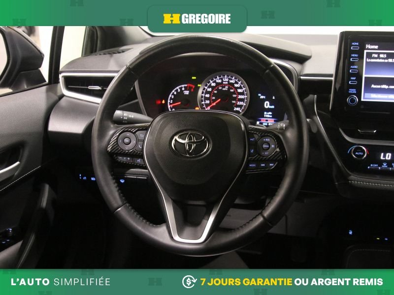 Toyota Corolla 822605 | CVT AUTO AC GR ELECT MAGS CAM RECUL BLEUTOOTH 2022 Noir Laval - photo #44