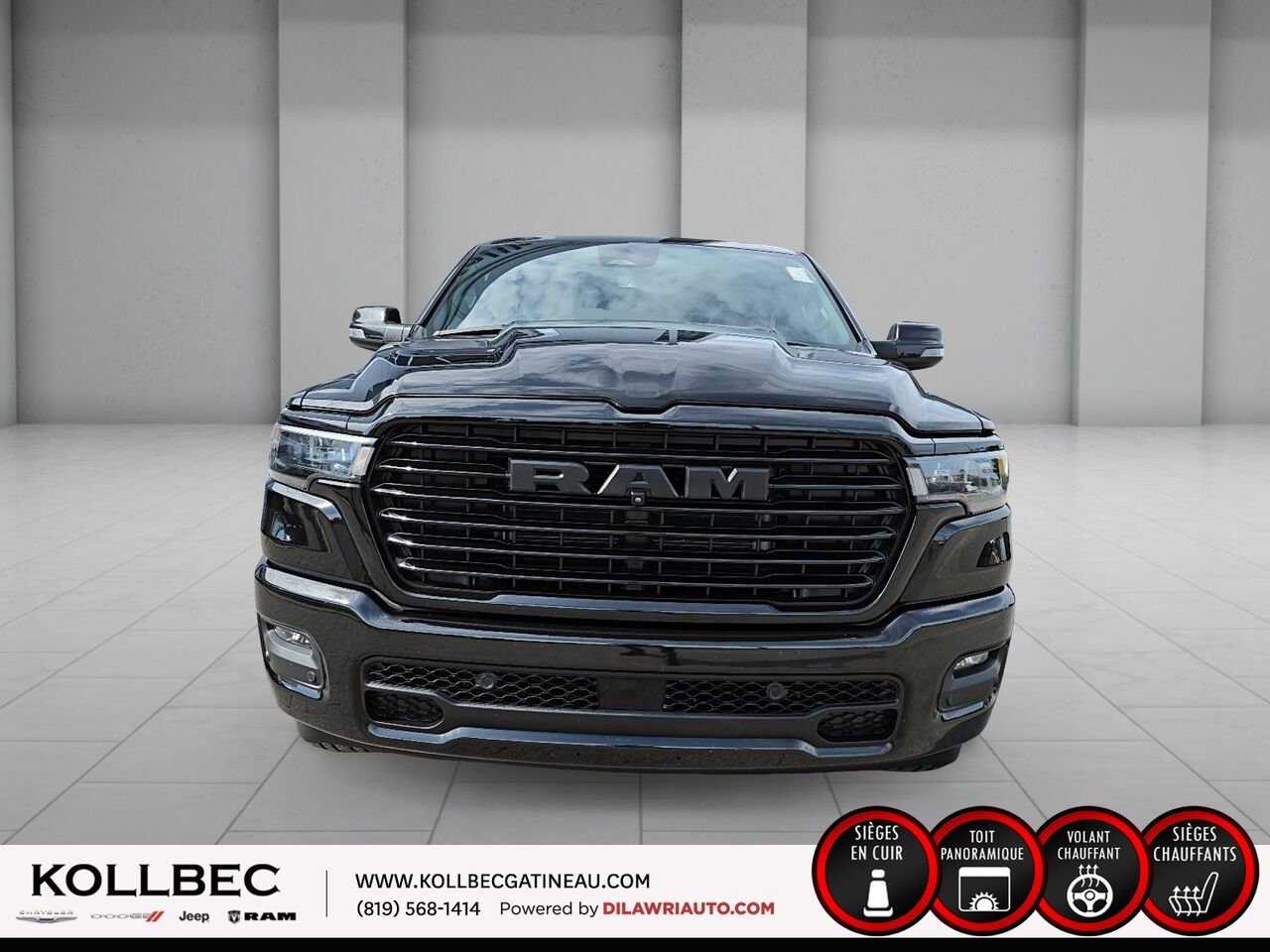 RAM 1500 SPORT 26861 | Sport Crewcab 4x4 2025 Noir Gatineau - photo #11