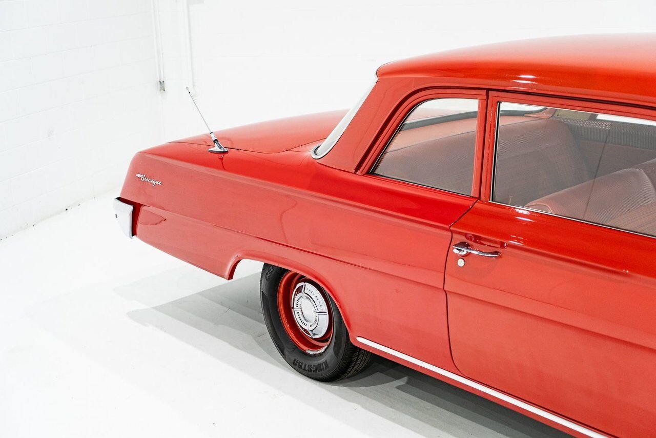Chevrolet Biscayne Unrestored nearly all original parts 1962 Rouge Montréal - photo #39