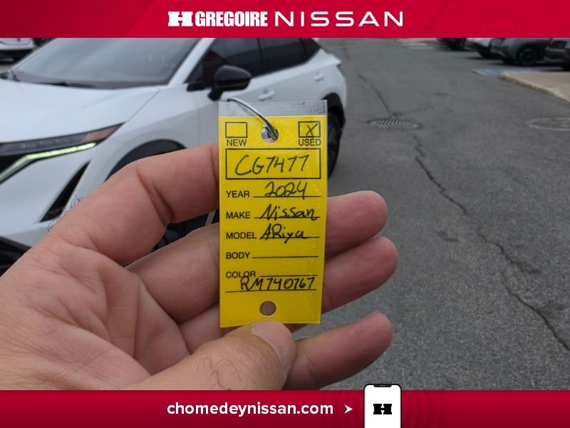 2024 Nissan Ariya White Laval - photo #12