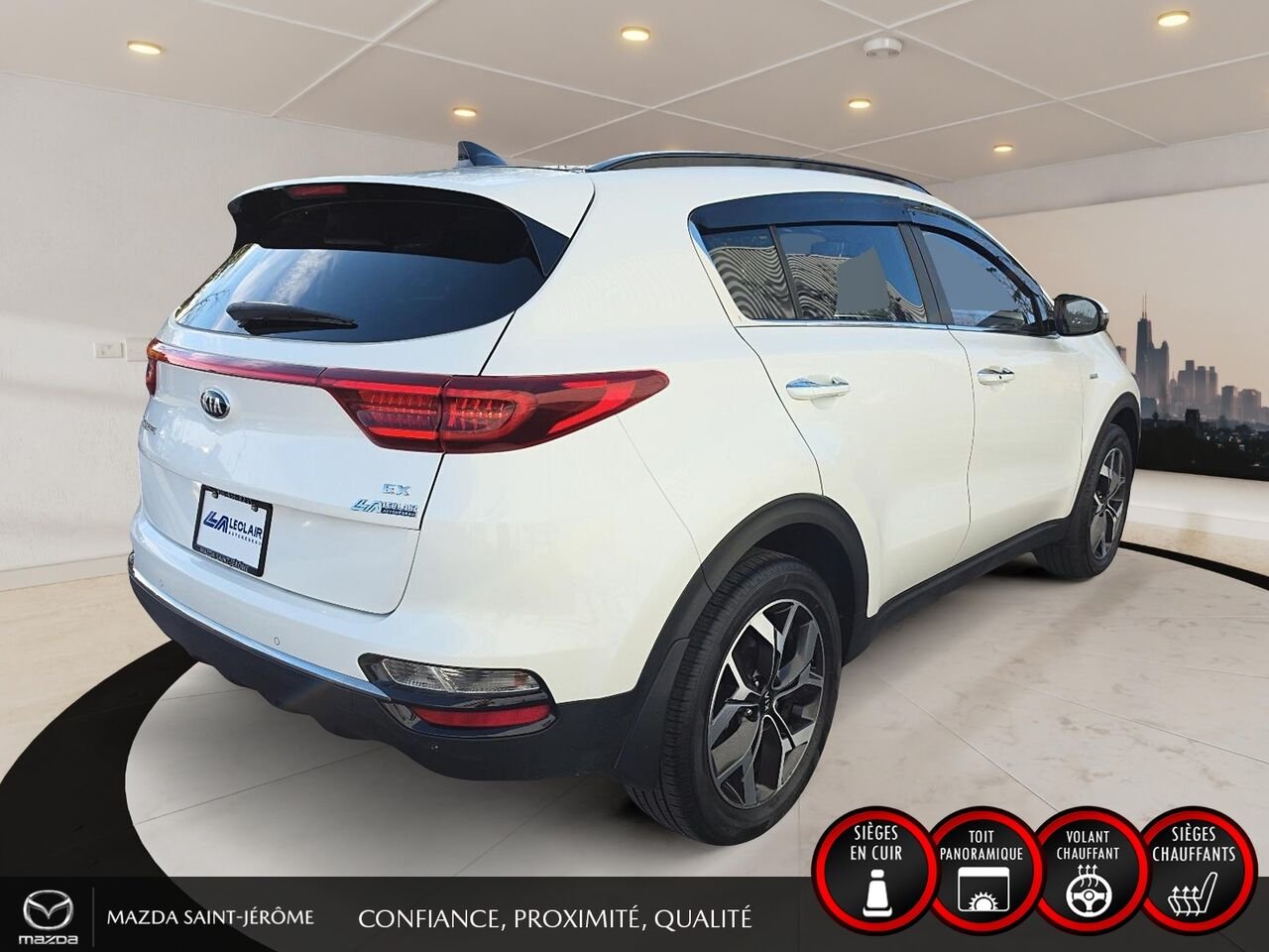 2020 Kia Sportage White Saint-Jérôme - photo #5