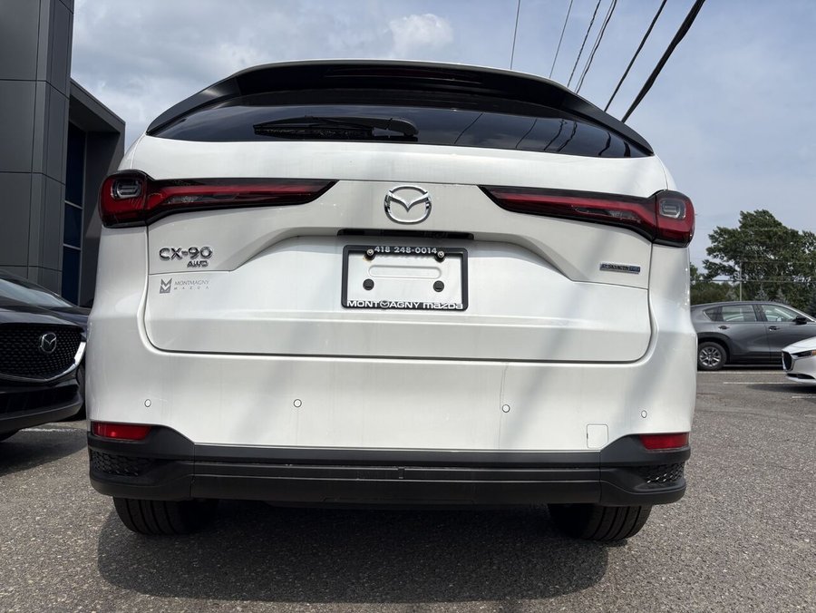 MAZDA CX-90 hybride rechargeable GS-L TI 2026 Blanc rhodium métallisé