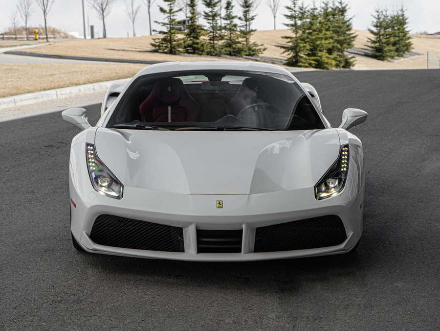 2016 Ferrari 488 GTB 2016 White