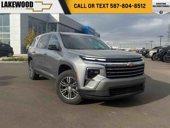 2026 Chevrolet Traverse 2LT AWD 2.5T 7 Passenger | Heated Leather Bucket Seats Grey