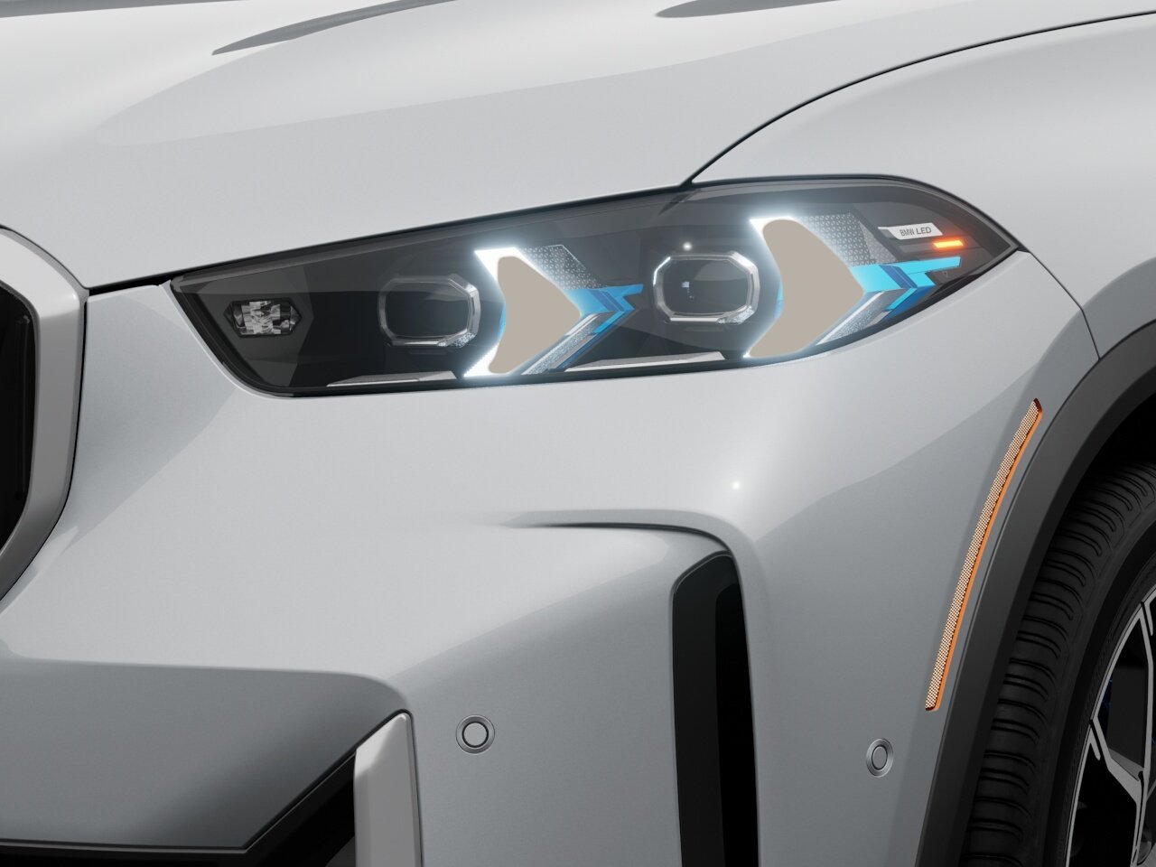 BMW X5 xDrive50e 2026 Gris pur givré Blainville - photo #5