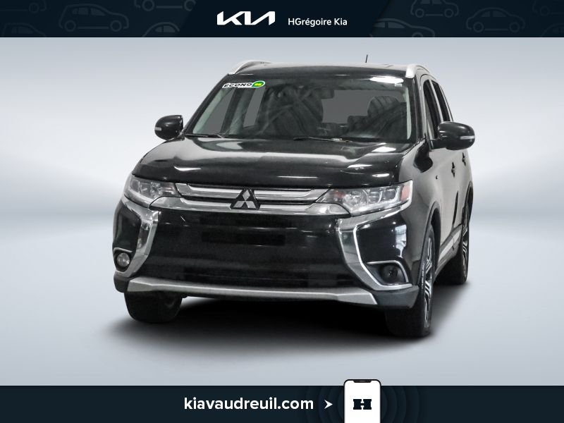 Mitsubishi Outlander GT / Cuir / Cle intelligent / Toit ouvrant 2016 Noir