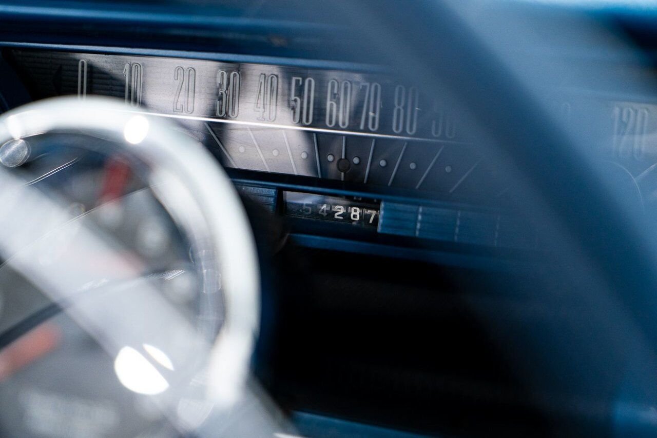 1963 Ford Galaxie 500 *PRIX EN USD* 406 Cu In TriPower 4-Speed Convertible Blue Montreal - photo #32