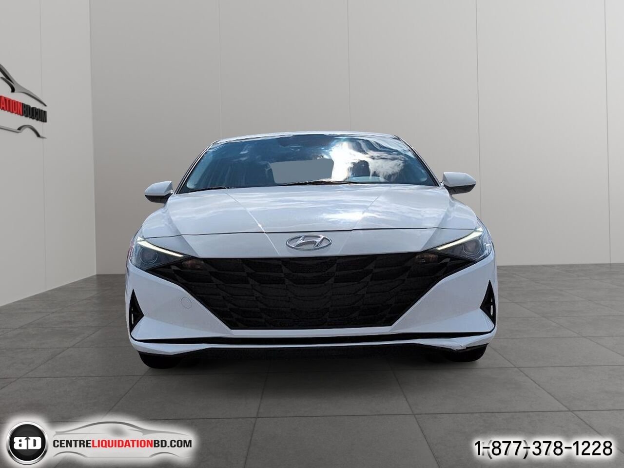 Hyundai Elantra Preferred | BD0278 2023 Blanc Granby - photo #1