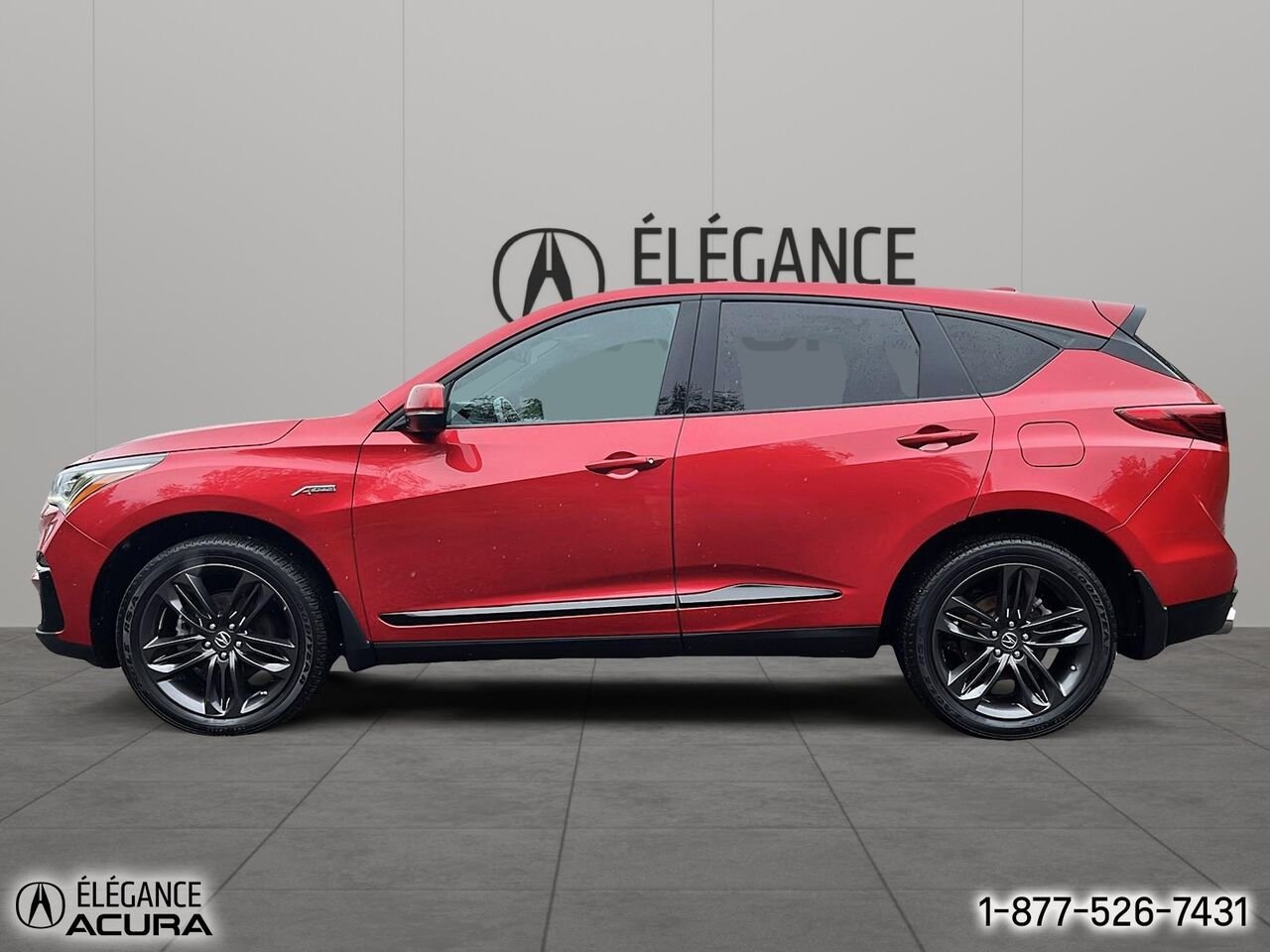 2021 Acura RDX A-Spec TI | A8927A Red Granby - photo #7
