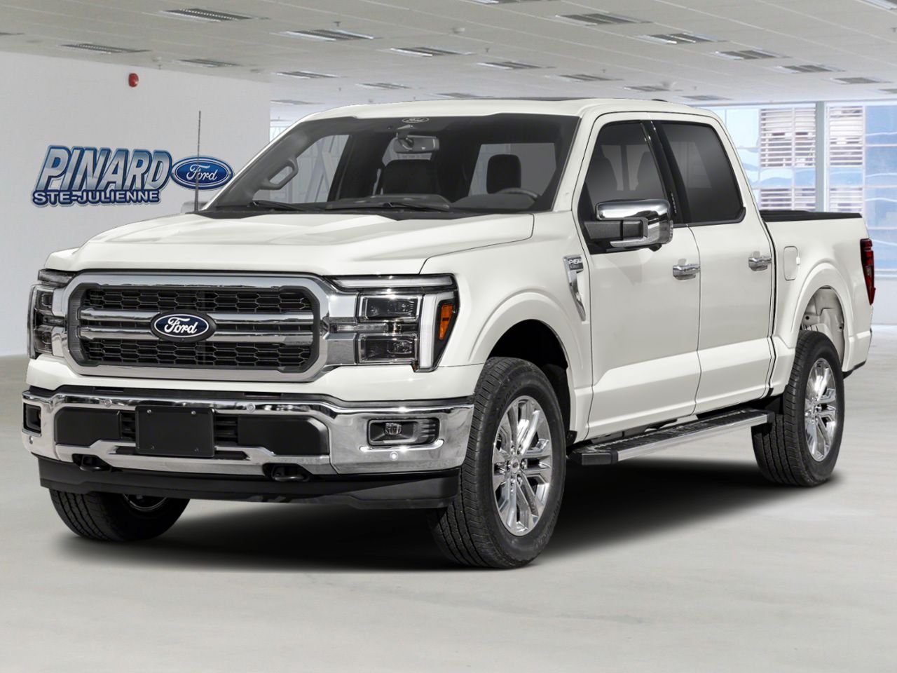 Ford F-150 2026 Blanc astral métallisé trois couches Sainte-Julienne - photo #0