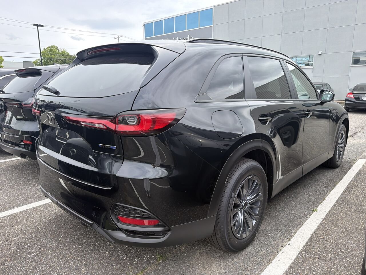 2026 MAZDA CX-70 PHEV Jet Black Mica Ste-Marie - photo #3