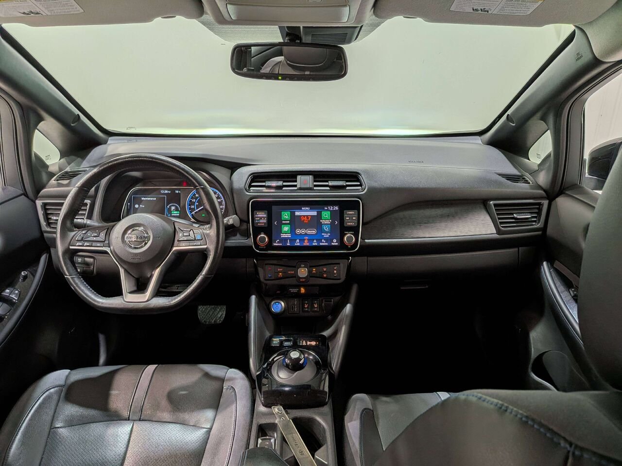 2020 Nissan LEAF SL PLUS Hatchback Black Val-David - photo #12