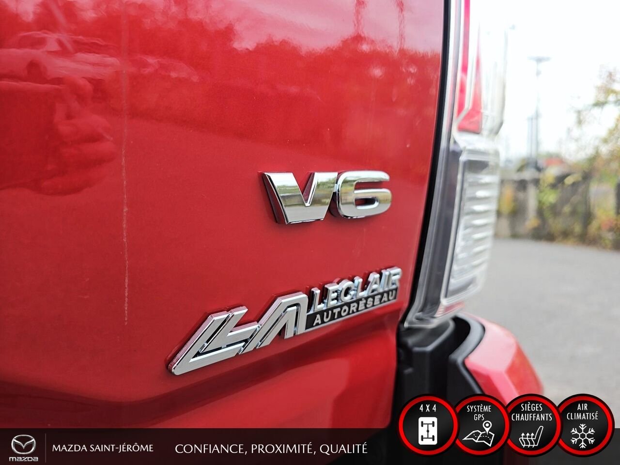 2021 Toyota Tacoma TRD SPORT | 1 PROPRIÉTAIRE | CREWCAB | V6 | 4X4 | AUTOMATIQUE Red Saint-Jérôme - photo #8