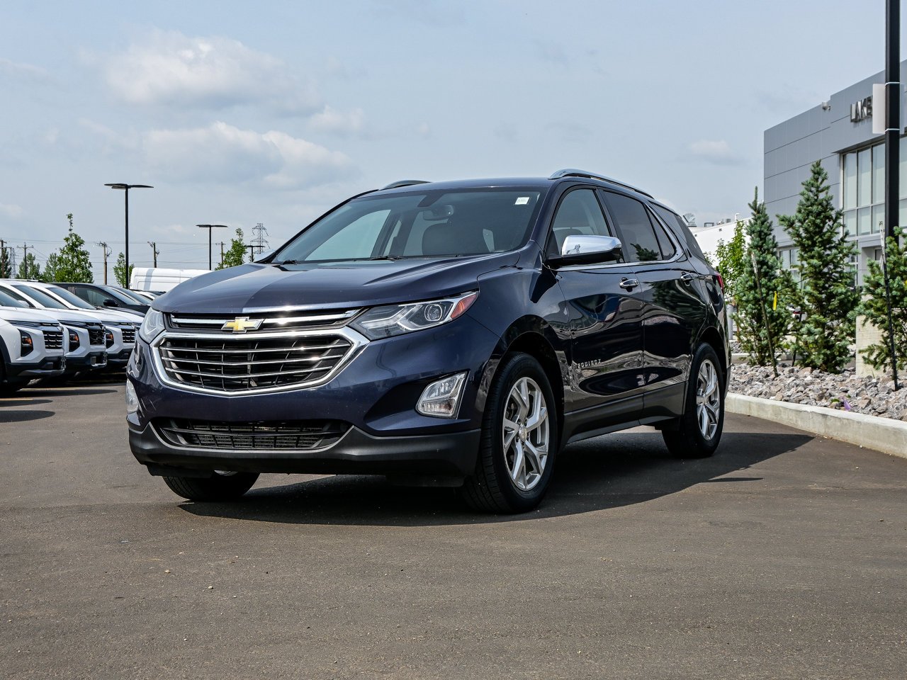 2018 Chevrolet Equinox AWD 4dr Premier w/3LZ Blue Sherwood Park - photo #3