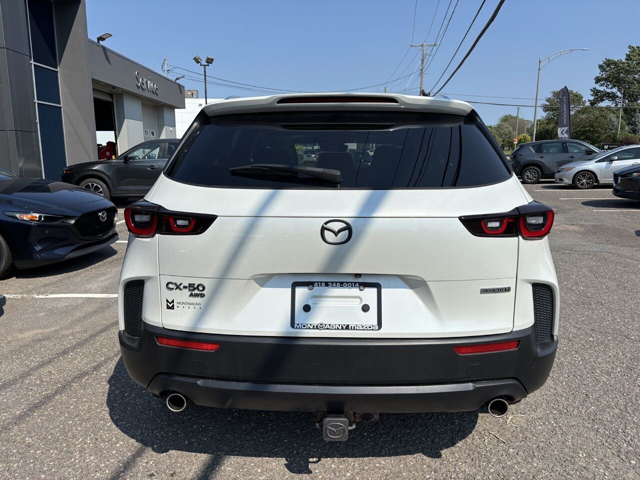 MAZDA CX-50 PREFERRED PLUS GS-L TI 2023 Blanc Montmagny - photo #5