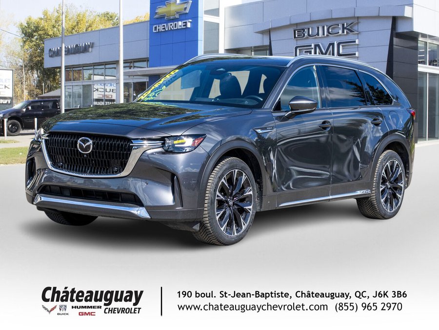 Mazda CX-90 hybride rechargeable GT TI 2024 Gris