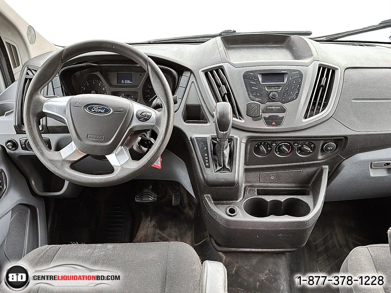 Ford TRANSIT CUTAWAY BOITE 14 PIEDS | A8010 2018 Blanc Granby - photo #8