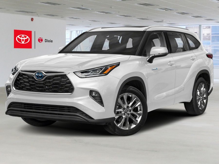 2022 Toyota Highlander Hybrid Limited AWD White