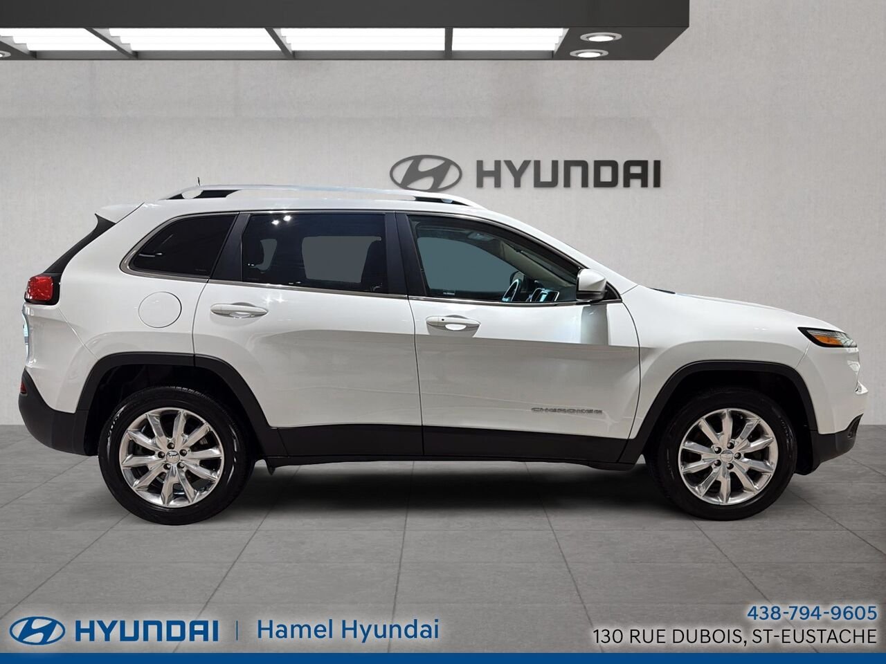 2017 Jeep Cherokee White Saint-Eustache - photo #1