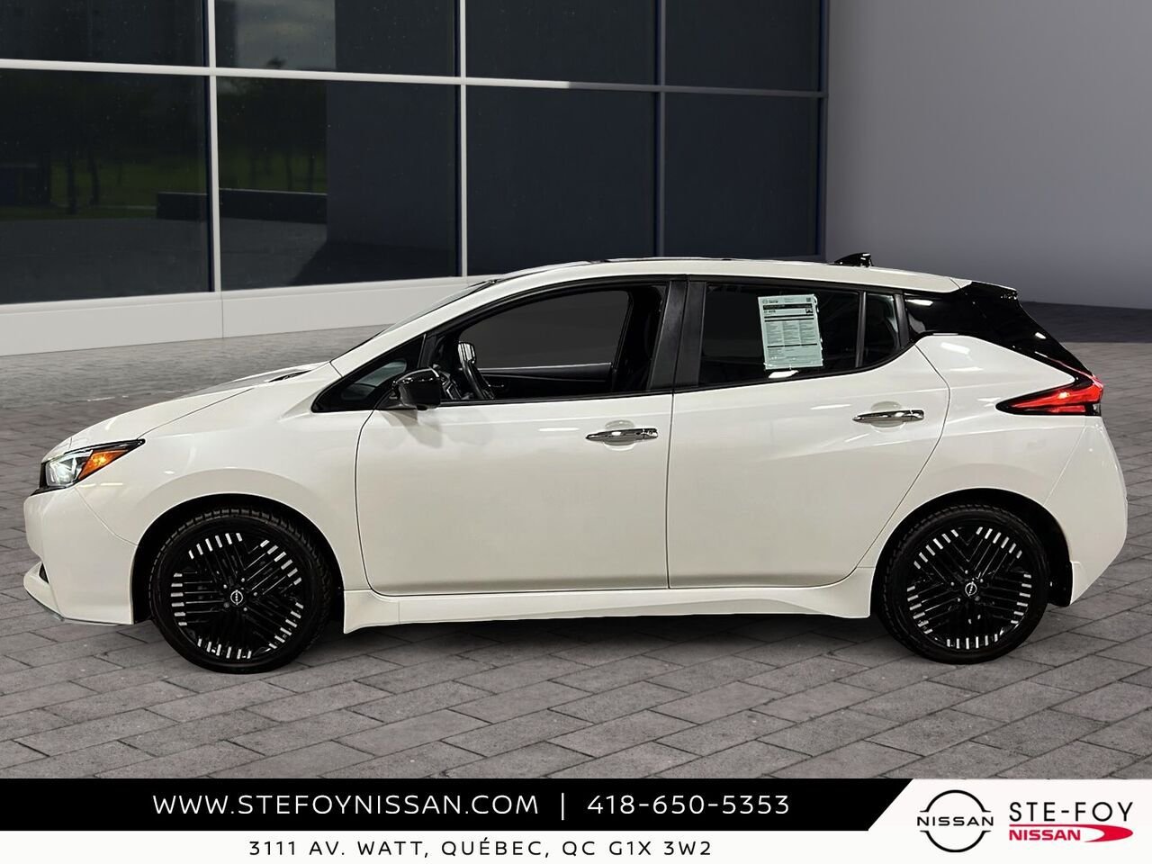 Nissan LEAF SV PLUS 2023 Blanc Ste-Foy - photo #2