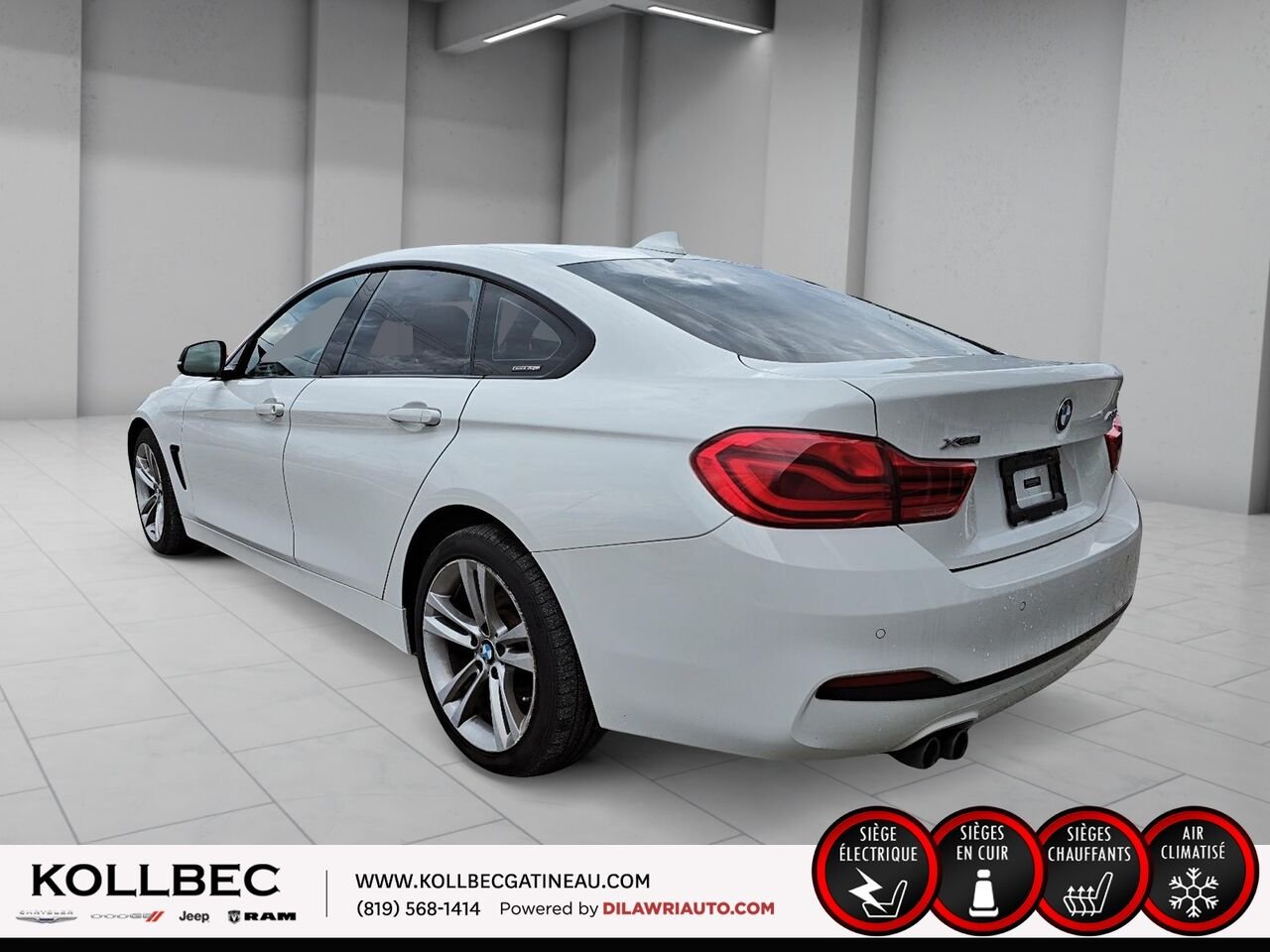 2018 BMW Série 4 U19530 | 430i xDrive White Gatineau - photo #16