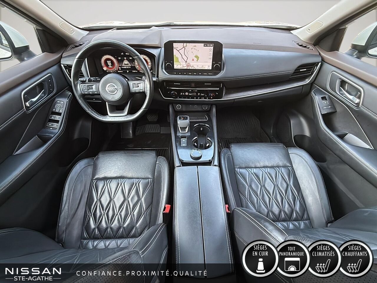 2021 Nissan Rogue White Sainte-Agathe-des-Monts - photo #9