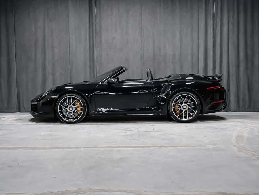 2017 Porsche 911 TURBO S Black