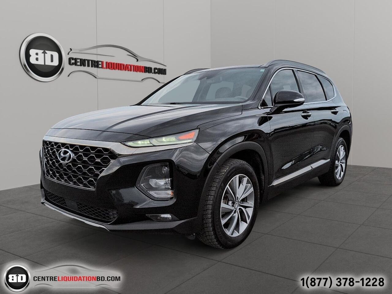 HYUNDAI SANTA FE LUXURY | BD0095 2019 Noir Granby - photo #0