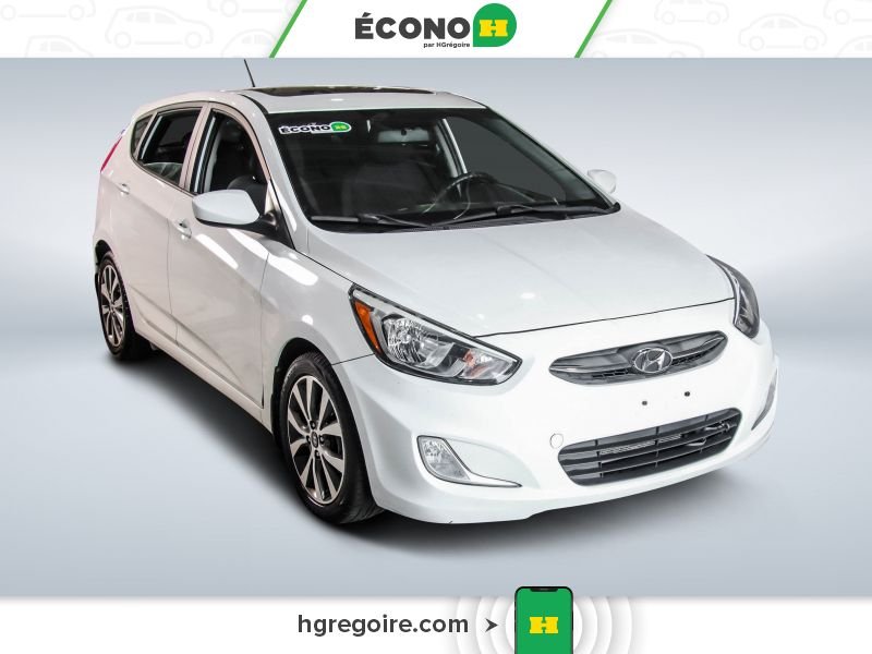 Hyundai Accent 2016 Blanc Saint-Eustache - photo #0