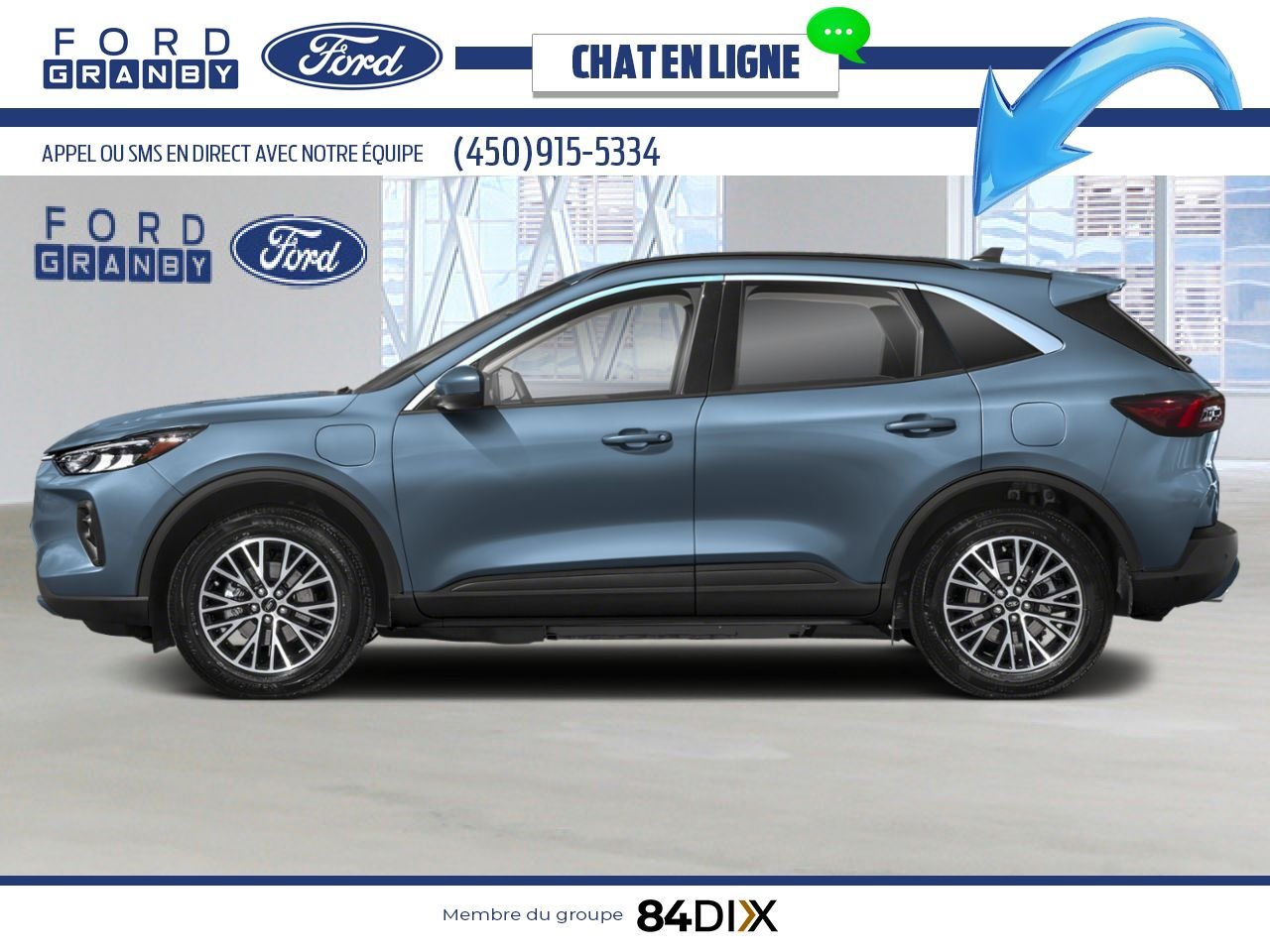 Ford Escape 2025 Rouge vitesse métallisé teinté verni Granby - photo #1