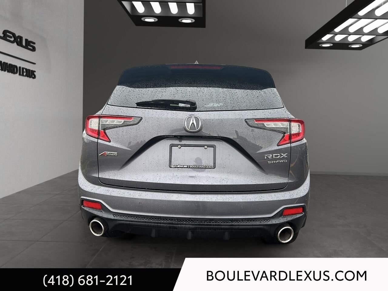 Acura RDX 19896B | A-Spec TI 2021 Gris Québec - photo #4
