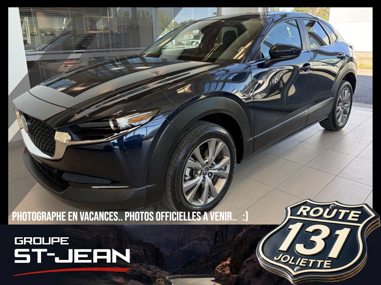 Mazda CX-30 GS-LUXE 2024 Bleu Notre-Dame-des-Prairies - photo #0