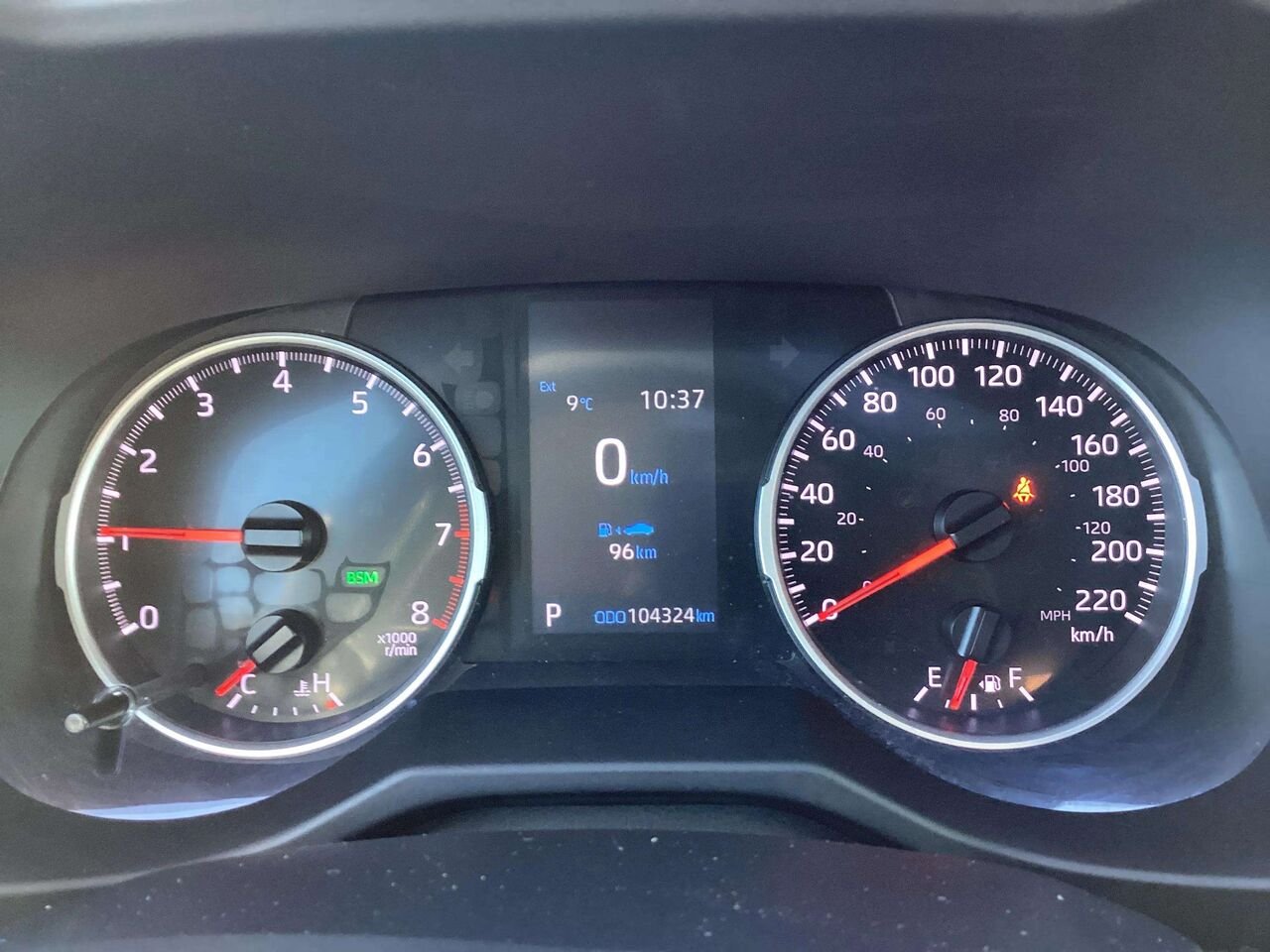TOYOTA RAV4 XLE AWD 2021 Bleu Gatineau - photo #12