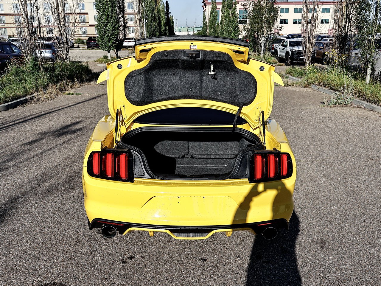 2015 Ford Mustang 2dr Fastback GT Premium Yellow Sherwood Park - photo #14