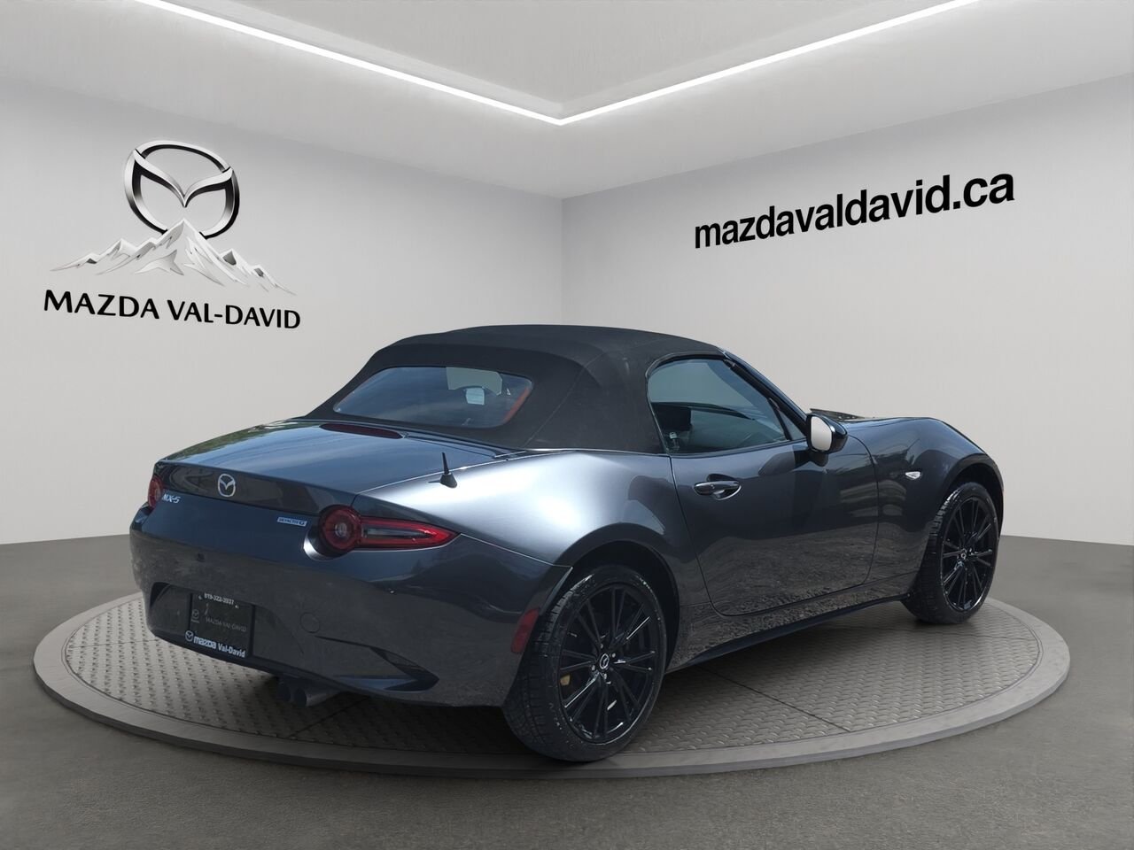 2024 Mazda MX-5 GS BM, NAVIGATION, CAMÉRA DE RECUL, DÉCAPOTABLE Grey Val-David - photo #21