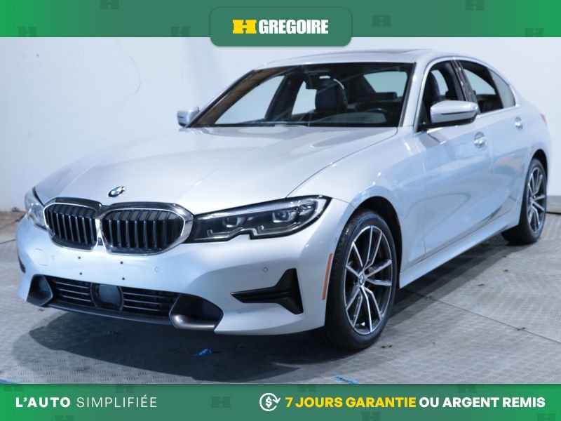 BMW 330I 330i xDrive AUTO AC CUIR TOIT NAV MAGS CAM RECULE 2019 Argent