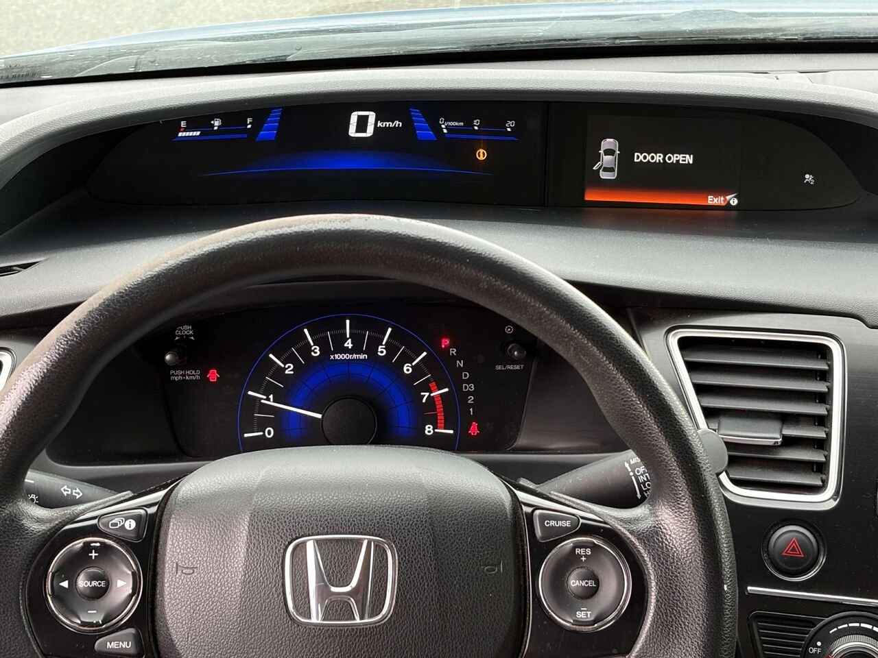 Honda Civic LX 2013 Bleu Gatineau - photo #13