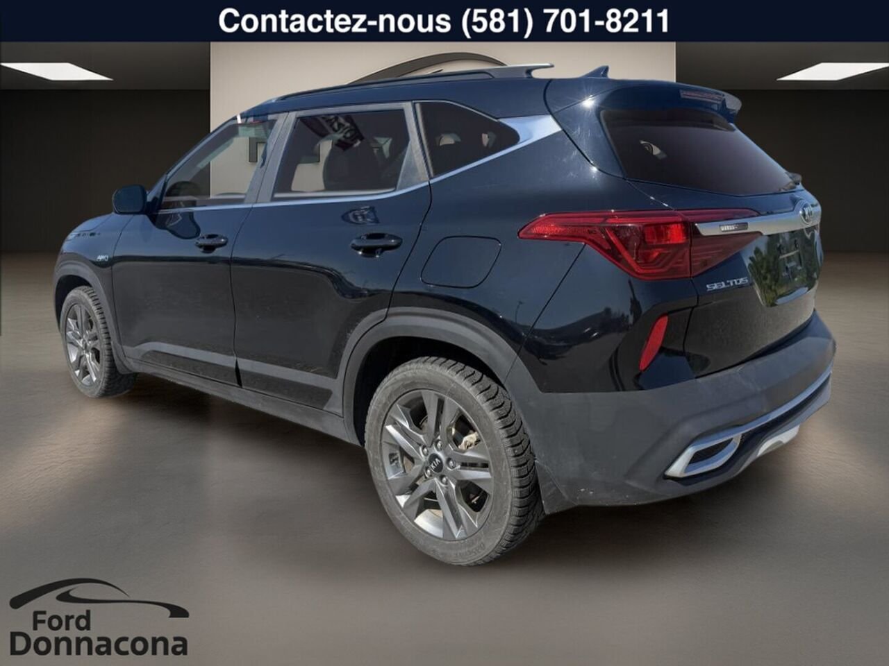 2021 Kia Seltos Black  - photo #5