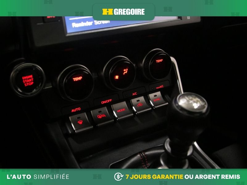 Subaru BRZ 821991 | Manual RWD AC GR ELECT MAGS CAM RECUL BLEUTOOTH 2023 Bleu Laval - photo #20