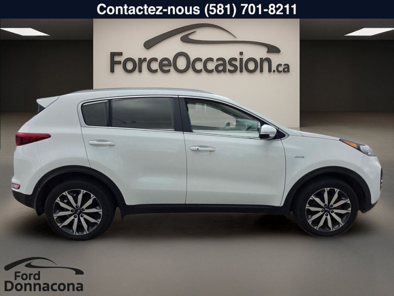 Kia Sportage 2017 Blanc Donnacona - photo #5