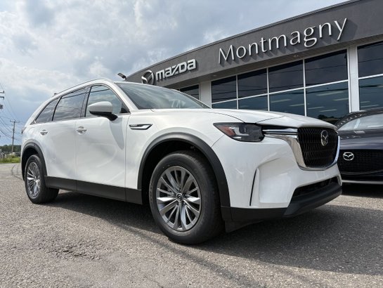 MAZDA CX-90 hybride rechargeable GS-L TI 2026 Blanc rhodium métallisé
