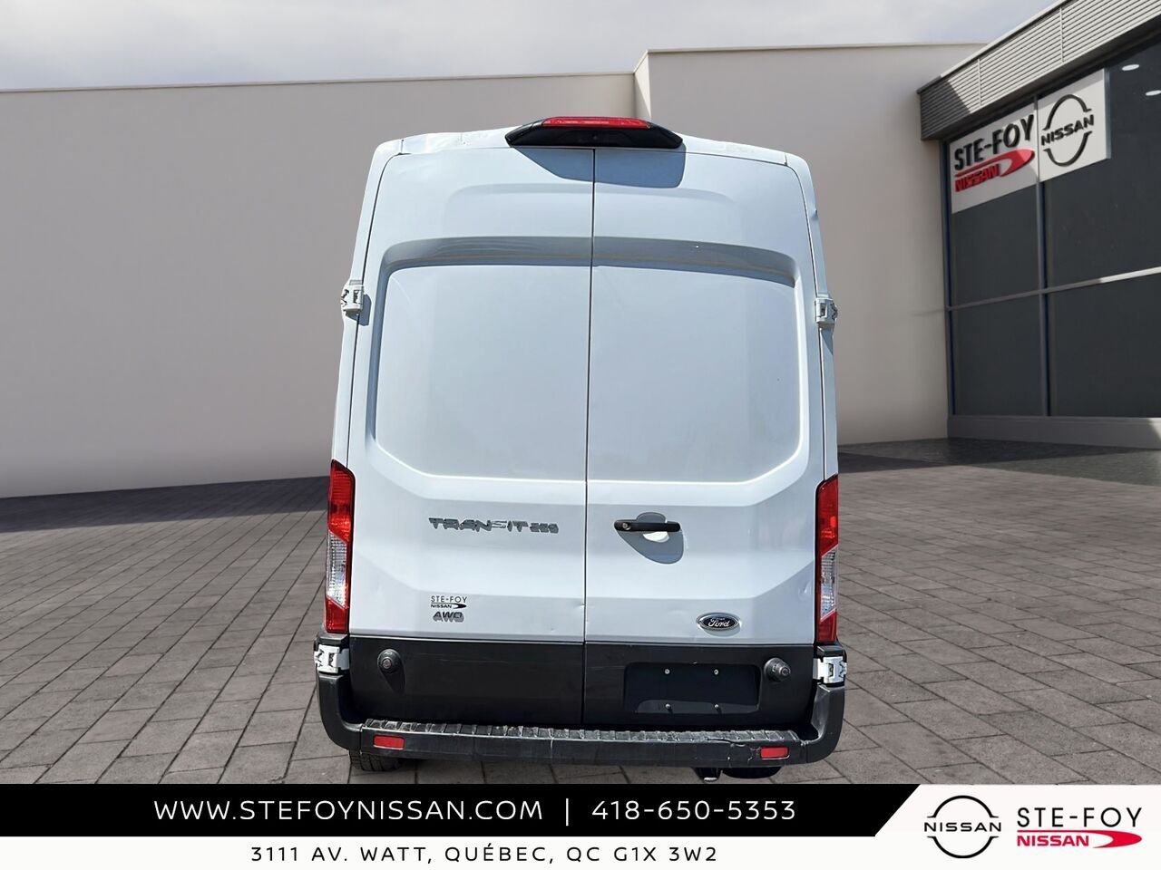 2024 Ford Transit T-250 TI toit surélevé White Ste-Foy - photo #2